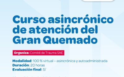 Curso Atención del Gran quemado