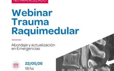 Webinar Traumatismo Raquimedular